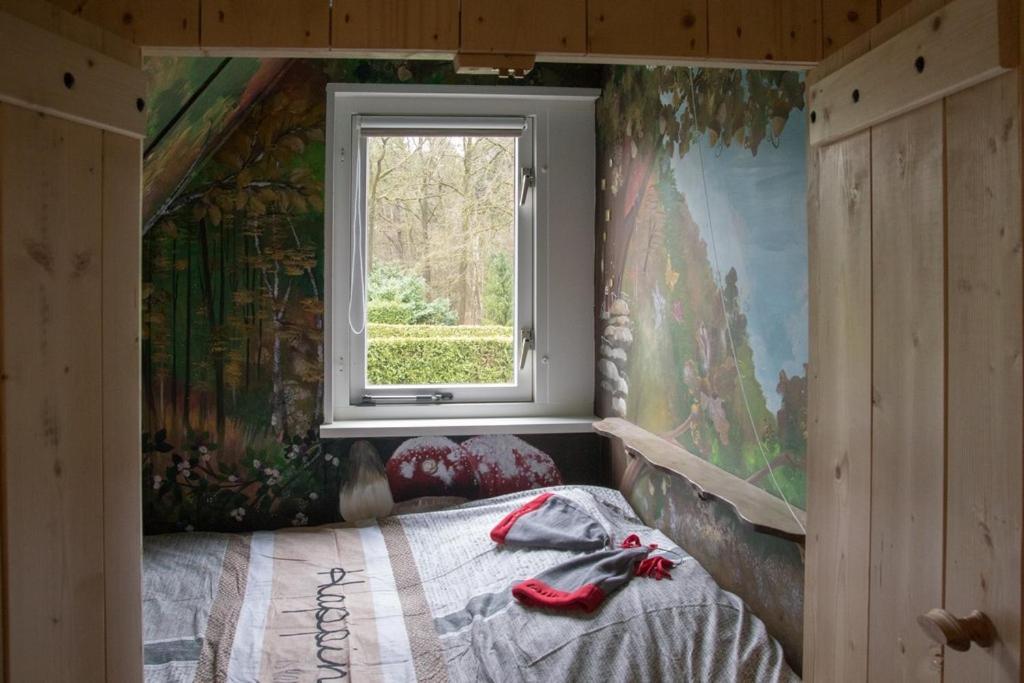 Groepsaccommodatie Kom In De Bedstee Sprookje 温特斯韦克 外观 照片